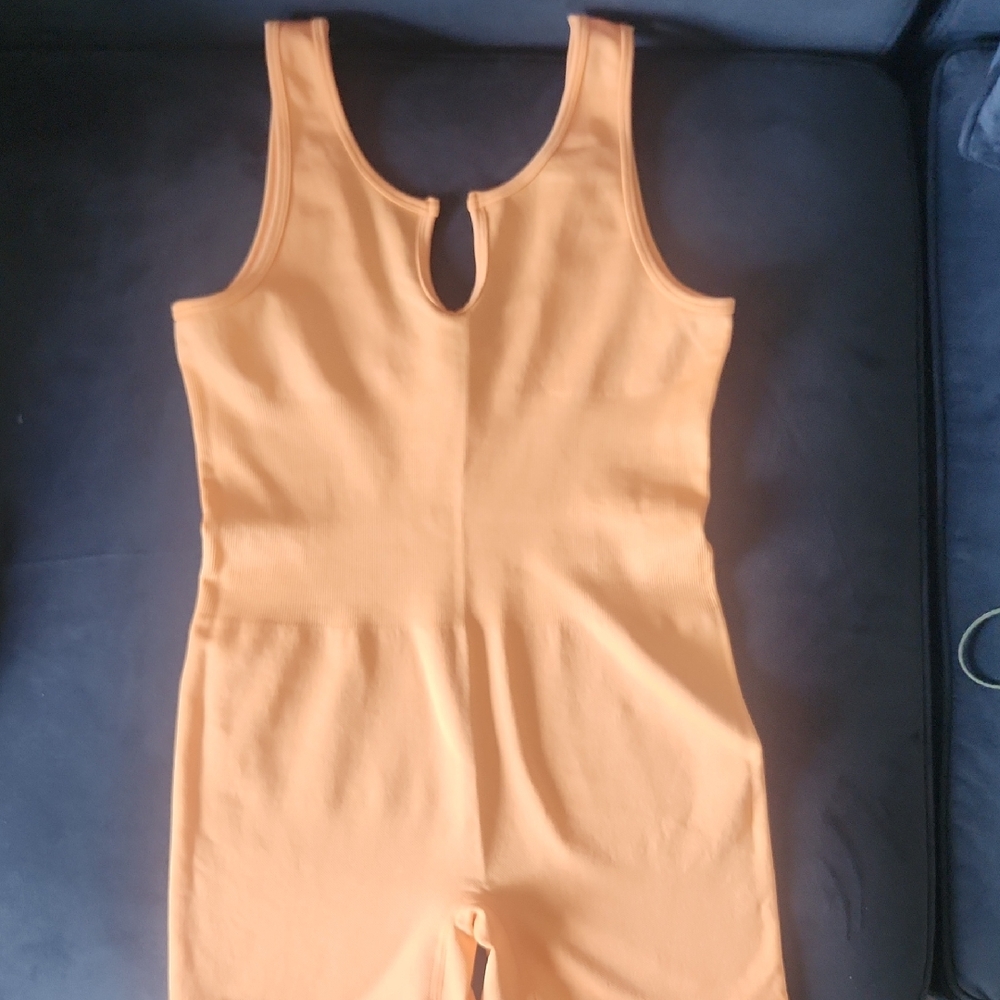 Fashion Nova Orange Jumpsuit